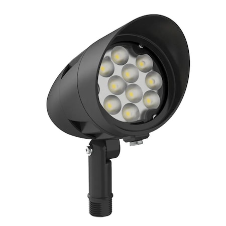 Westgate Spec Series LED X-Gen Bullet Flood Lights, Black, 15W, 3000K, 1800LM, 120-277V, SM Housing FLDX-SM-15W-30K-BK